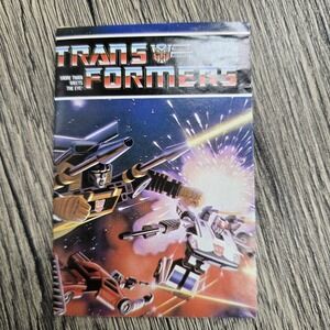 VTG 1984 Transformers Identify/Checklist Poster‎ Booklet Hasbro Printed in Japan